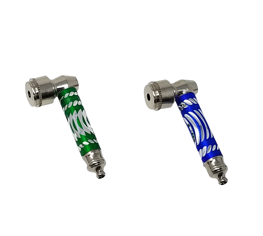 Metal Pipe With Cap Assorted Colors 12Ct - MET-02 - UN-Branded - Mandel ...