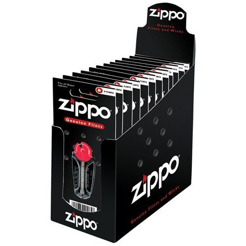 Zippo Flints 6pk 24ct ZIP08 ZIPPO Mandel Distributors