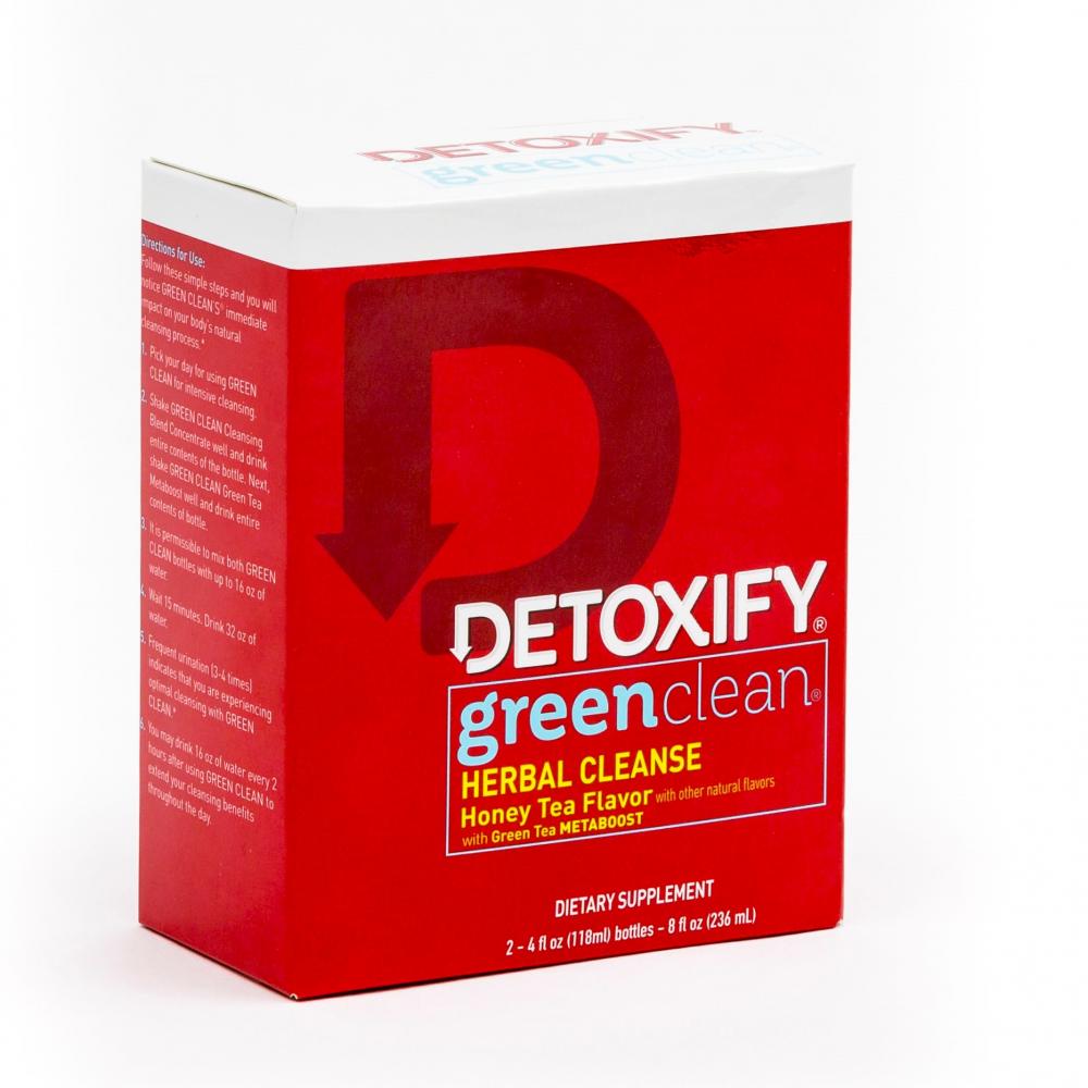 Detoxify Green CleanHoney Tea Flavor DE06 DETOXIFY Mandel