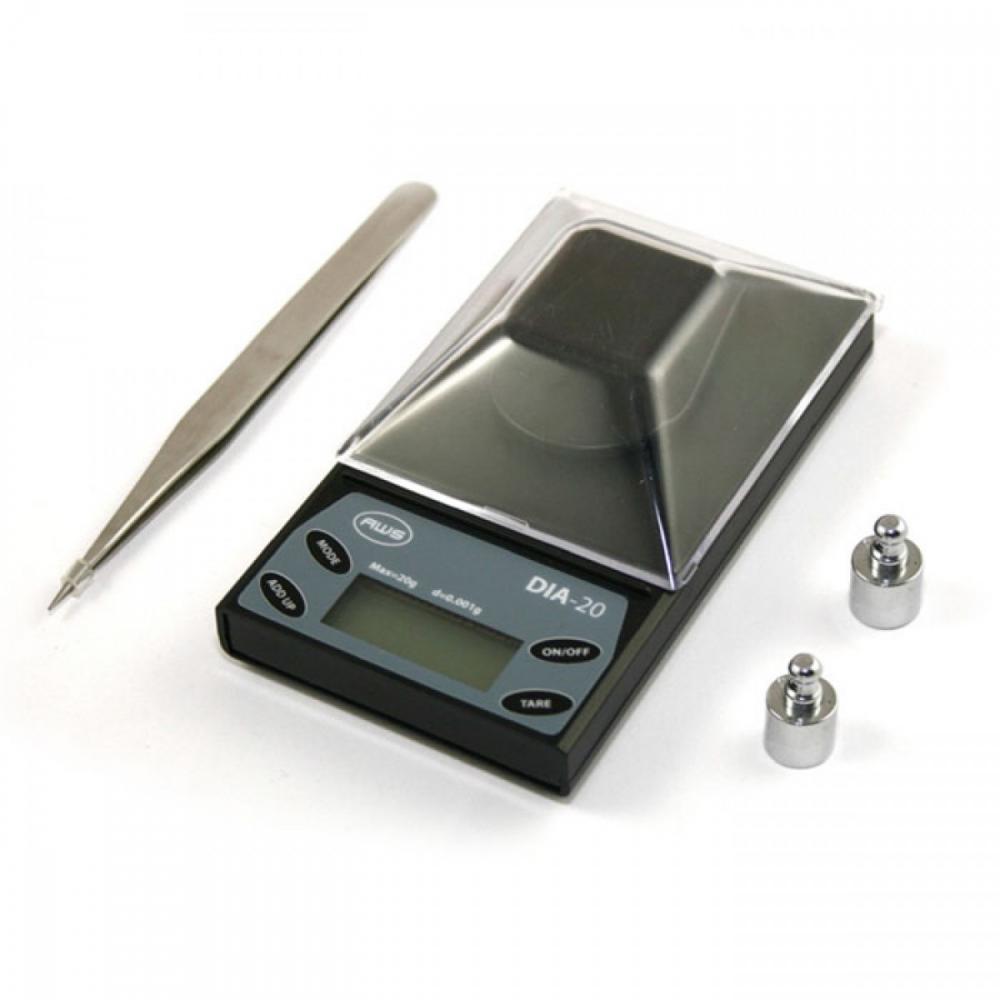 AWS Diamond Scale 20 x 0.001 G AWSDIA20 AWS Mandel Distributors