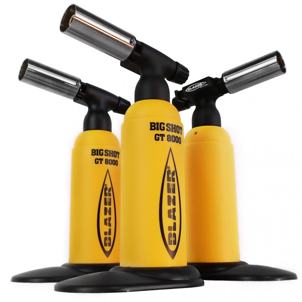 Blazer Big Shot Butane Torch Limited Edition Yellow BZ44 BLAZER
